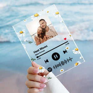 Custom Spotify Plaque Daisy Plaque Lover