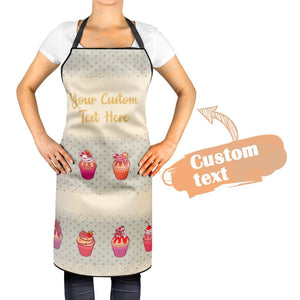 Custom Text Kitchen Cooking Apron