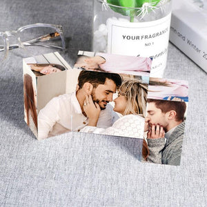 Custom Magic Folding Photo rubic's Cube Best Gift For Lover