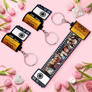 Custom Photo Keychain MultiPhoto Camera Roll Keychain For Friends